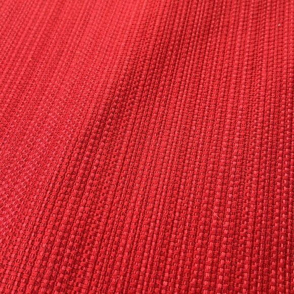 Bobby Flay Set of 4 Brick Red Vertical Striped Placemats- 19” by 14” - Picture 5 of 5